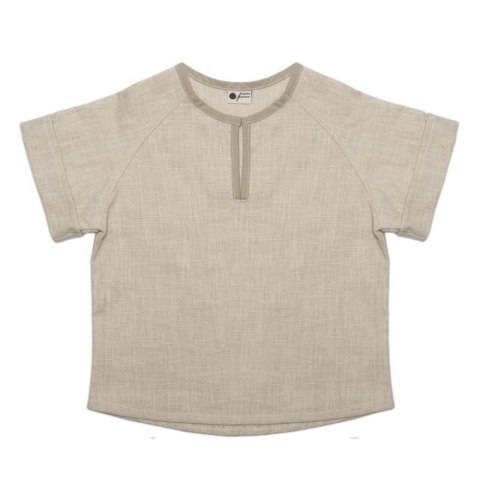 Hi Little One koszulka ze spodenkami BOHO LEO Beige roz S Pom Pom Hi Little One koszulka ze spodenkami BOHO LEO Beige roz S Pom Pom