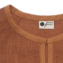Hi Little One koszulka ze spodenkami z lnu BOHO LEO Cognac roz S Pom Pom Hi Little One koszulka ze spodenkami z lnu BOHO LEO Cognac roz S Pom Pom