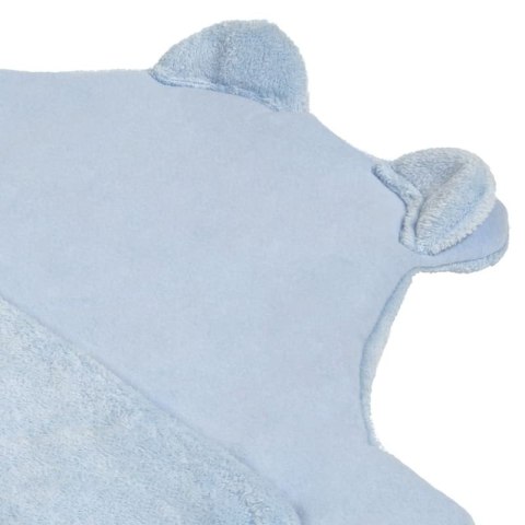 Hi Little One mata niemowlęca z kocykiem MIŚ Blue Pom Pom Hi Little One mata niemowlęca z kocykiem MIŚ Blue Pom Pom