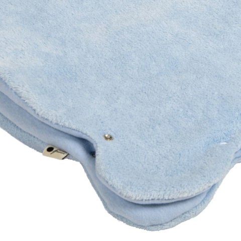 Hi Little One mata niemowlęca z kocykiem MIŚ Blue Pom Pom Hi Little One mata niemowlęca z kocykiem MIŚ Blue Pom Pom