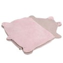 Hi Little One mata niemowlęca z kocykiem MIŚ Blush/Pink Pom Pom Hi Little One mata niemowlęca z kocykiem MIŚ Blush/Pink Pom Pom