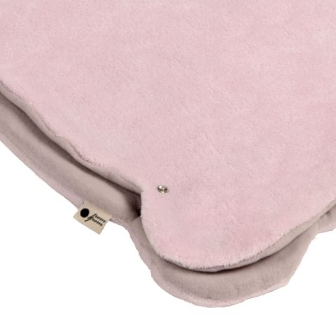 Hi Little One mata niemowlęca z kocykiem MIŚ Blush/Pink Pom Pom Hi Little One mata niemowlęca z kocykiem MIŚ Blush/Pink Pom Pom
