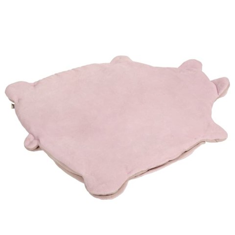 Hi Little One mata niemowlęca z kocykiem MIŚ Blush/Pink Pom Pom Hi Little One mata niemowlęca z kocykiem MIŚ Blush/Pink Pom Pom
