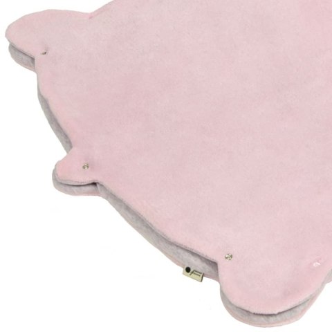 Hi Little One mata niemowlęca z kocykiem MIŚ Dark Pink/Pink Pom Pom Hi Little One mata niemowlęca z kocykiem MIŚ Dark Pink/Pink Pom Pom