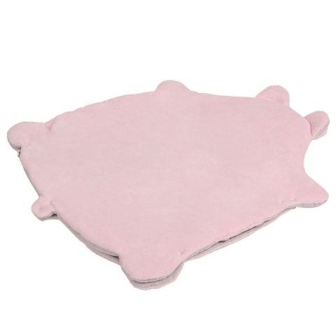 Hi Little One mata niemowlęca z kocykiem MIŚ Dark Pink/Pink Pom Pom Hi Little One mata niemowlęca z kocykiem MIŚ Dark Pink/Pink Pom Pom