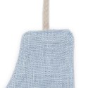 Hi Little One śliniak wiązany BOHO LEO Light Blue Pom Pom Hi Little One śliniak wiązany BOHO LEO Light Blue Pom Pom
