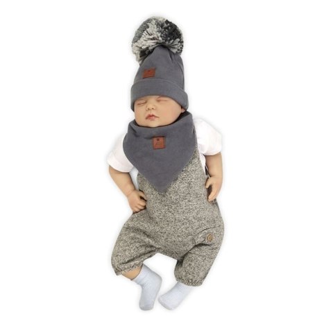 Komplet niemowlęcy zimowy ALPACA BOHO Iron S Pom Pom Komplet niemowlęcy zimowy ALPACA BOHO Iron S Pom Pom