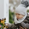 Komplet niemowlęcy zimowy ALPACA BOHO Iron S Pom Pom Komplet niemowlęcy zimowy ALPACA BOHO Iron S Pom Pom
