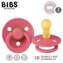 BIBS COLOUR CORAL M Smoczek Uspokajający kauczuk Hevea BIBS COLOUR CORAL M Smoczek Uspokajający kauczuk Hevea
