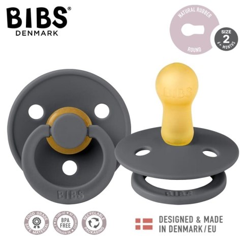 BIBS COLOUR IRON M Smoczek Uspokajający kauczuk Hevea BIBS COLOUR IRON M Smoczek Uspokajający kauczuk Hevea