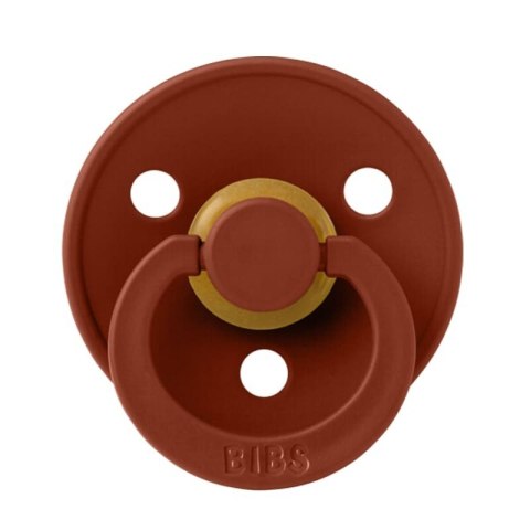 BIBS COLOUR RUST S Smoczek Uspokajający kauczuk Hevea BIBS COLOUR RUST S Smoczek Uspokajający kauczuk Hevea