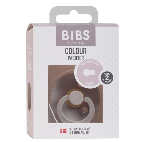 BIBS COLOUR SAND M Smoczek Uspokajający kauczuk Hevea BIBS COLOUR SAND M Smoczek Uspokajający kauczuk Hevea
