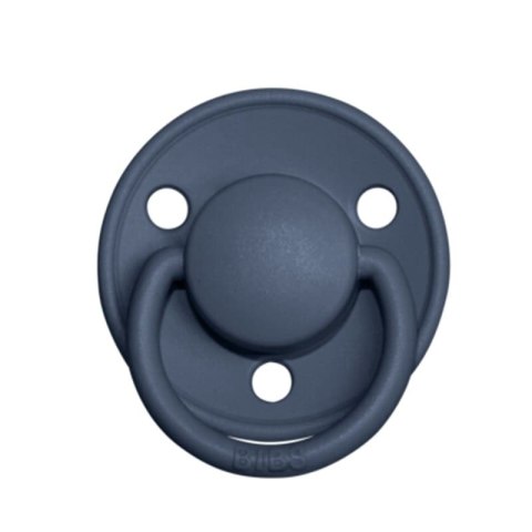 BIBS DE LUX STEEL BLUE Smoczek uspokajający silikonowy ONE SIZE BIBS DE LUX STEEL BLUE Smoczek uspokajający silikonowy ONE SIZE
