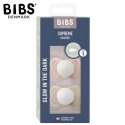 BIBS SUPREME 2-PACK BLUSH NIGHT & VANILLA NIGHT S Smoczek symetryczny kauczuk Hevea BIBS SUPREME 2-PACK BLUSH NIGHT & VANILLA NIGHT S Smoczek symetryczny kauczuk Hevea