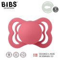 BIBS SUPREME 2-PACK CORAL & RUBY S Smoczek symetryczny kauczuk Hevea BIBS SUPREME 2-PACK CORAL & RUBY S Smoczek symetryczny kauczuk Hevea