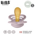 BIBS SUPREME 2-PACK DUSKY LILAC & HEATHER M Smoczek symetryczny kauczuk Hevea BIBS SUPREME 2-PACK DUSKY LILAC & HEATHER M Smoczek symetryczny kauczuk Hevea