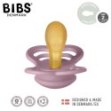BIBS SUPREME 2-PACK DUSKY LILAC & HEATHER M Smoczek symetryczny kauczuk Hevea BIBS SUPREME 2-PACK DUSKY LILAC & HEATHER M Smoczek symetryczny kauczuk Hevea