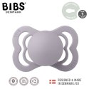 BIBS SUPREME 2-PACK FOSSIL GREY & MAUVE S Smoczek symetryczny kauczuk Hevea BIBS SUPREME 2-PACK FOSSIL GREY & MAUVE S Smoczek symetryczny kauczuk Hevea