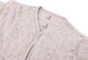 Jollein śpiworek niemowlęcy do spania całoroczny z odpinanymi rękawami FOX Nougat 90 cm Jollein śpiworek niemowlęcy do spania całoroczny z odpinanymi rękawami FOX Nougat 90 cm