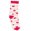 Rockahula Kids 2 pary skarpetek dla dziewczynki Cherry Stripe roz 17-19 cm Rockahula Kids 2 pary skarpetek dla dziewczynki Cherry Stripe roz 17-19 cm