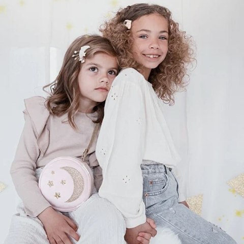 Rockahula Kids torebka dla dziewczynki Moon & Stars Velvet Rockahula Kids torebka dla dziewczynki Moon & Stars Velvet