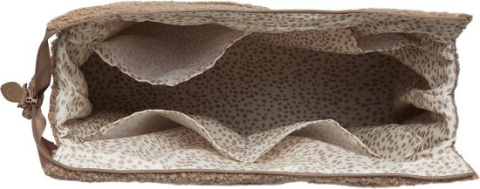 Torba na pieluchy z matą do przewijania Boucle brązowa Jollein Torba na pieluchy z matą do przewijania Boucle brązowa Jollein