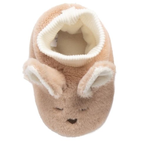 BIBS BABY BOOTIES KANGAROO VANILLA/IVORY BIBS BABY BOOTIES KANGAROO VANILLA/IVORY