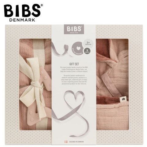 BIBS BABY SHOWER BLUSH zestaw prezentowy BIBS BABY SHOWER BLUSH zestaw prezentowy