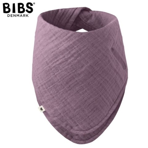 BIBS BANDANA BIB MAUVE bandanka śliniak z kieszonką na smoczek 100% organic cotton BIBS BANDANA BIB MAUVE bandanka śliniak z kieszonką na smoczek 100% organic cotton