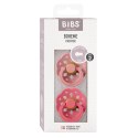BIBS BOHEME 2-PACK Dusty Pink & Coral M BIBS BOHEME 2-PACK Dusty Pink & Coral M
