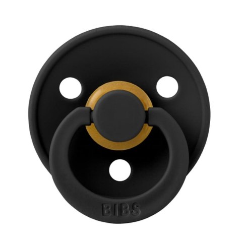 BIBS COLOUR BLACK S Smoczek Uspokajający kauczuk Hevea BIBS COLOUR BLACK S Smoczek Uspokajający kauczuk Hevea