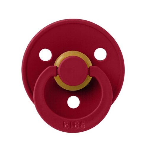 BIBS COLOUR RUBY M Smoczek Uspokajający kauczuk Hevea BIBS COLOUR RUBY M Smoczek Uspokajający kauczuk Hevea