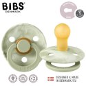 BIBS COLOUR TIE DYE 2-PACK SAGE IVORY & SAGE IVORY S Smoczek Uspokajający kauczuk Hevea BIBS COLOUR TIE DYE 2-PACK SAGE IVORY & SAGE IVORY S Smoczek Uspokajający kauczuk Hevea