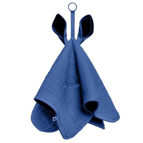 BIBS CUDDLE CLOTH KANGAROO CORNFLOWER Pieluszka przytulanka z zawieszką na smoczek BIBS CUDDLE CLOTH KANGAROO CORNFLOWER Pieluszka przytulanka z zawieszką na smoczek