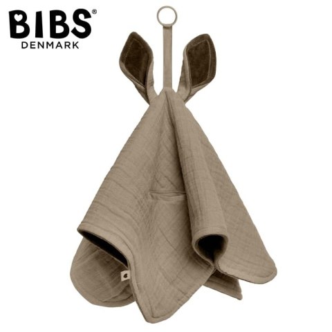 BIBS CUDDLE CLOTH KANGAROO DARK OAK Pieluszka przytulanka z zawieszką na smoczek BIBS CUDDLE CLOTH KANGAROO DARK OAK Pieluszka przytulanka z zawieszką na smoczek