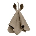 BIBS CUDDLE CLOTH KANGAROO DARK OAK Pieluszka przytulanka z zawieszką na smoczek BIBS CUDDLE CLOTH KANGAROO DARK OAK Pieluszka przytulanka z zawieszką na smoczek