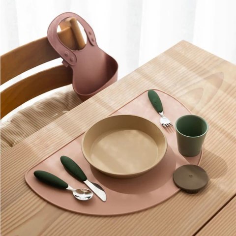 BIBS CUTLERY SET DARK OAK 3 częściowy zestaw sztućców BIBS CUTLERY SET DARK OAK 3 częściowy zestaw sztućców