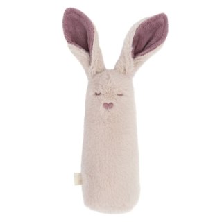 BIBS KANGAROO POWDER Grzechotka z dzwoneczkiem