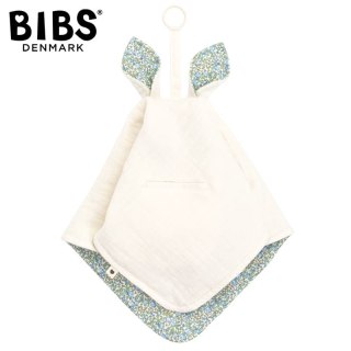 BIBS LIBERTY CUDDLE CLOTH KANGAROO ELOISE IVORY Pieluszka przytulanka z zawieszką i kieszonką na smoczek