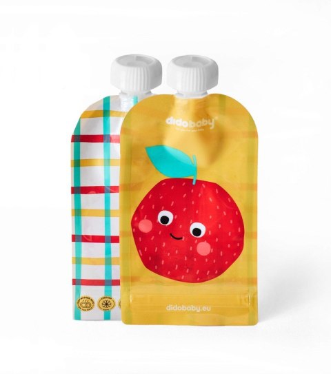 DIDOBABY 6 PACK Saszetki wielorazowe FRUITS DIDOBABY 6 PACK Saszetki wielorazowe FRUITS