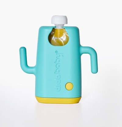 DIDOBABY Uchwyt dwustronny do soków kartonikowych i saszetek Turquoise DIDOBABY Uchwyt dwustronny do soków kartonikowych i saszetek Turquoise