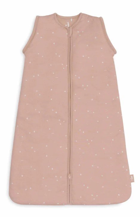 Jollein śpiworek niemowlęcy do spania całoroczny z odpinanymi rękawami Twinkling Wild Rose 110 cm Jollein śpiworek niemowlęcy do spania całoroczny z odpinanymi rękawami Twinkling Wild Rose 110 cm