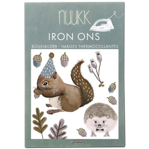 NUUKK - naprasowanka na ubranka dziecięce SQUIRREL NUUKK - naprasowanka na ubranka dziecięce SQUIRREL