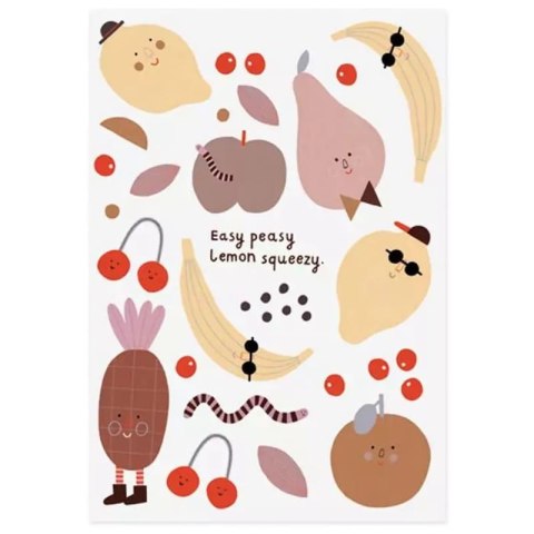 NUUKK - wegański tatuaż dla dzieci CHEEKY FRUITS NUUKK - wegański tatuaż dla dzieci CHEEKY FRUITS