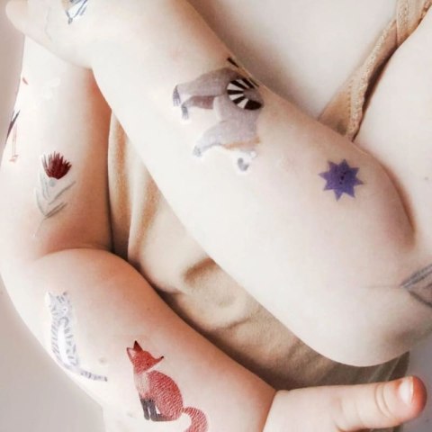 NUUKK - wegański tatuaż dla dzieci LITTLE PEEP NUUKK - wegański tatuaż dla dzieci LITTLE PEEP