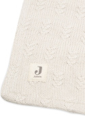 Kocyk dziany ciepły do łóżeczka 100x150cm Grain Knit Krem Kocyk dziany ciepły do łóżeczka 100x150cm Grain Knit Krem