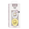 BIBS BOHEME 2-PACK VANILLA & DARK OAK M Smoczek Uspokajający kauczuk Hevea BIBS BOHEME 2-PACK VANILLA & DARK OAK M Smoczek Uspokajający kauczuk Hevea