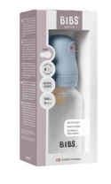 BIBS BUTELKA PLASTIC PP ze smoczkiem antykolkowym z kauczuku naturalnego, pojemność 150 ml, BABY BLUE BIBS BUTELKA PLASTIC PP ze smoczkiem antykolkowym z kauczuku naturalnego, pojemność 150 ml, BABY BLUE