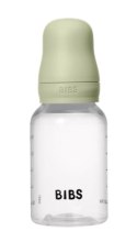 BIBS BUTELKA PLASTIC PP ze smoczkiem antykolkowym z kauczuku naturalnego, pojemność 150 ml, SAGE BIBS BUTELKA PLASTIC PP ze smoczkiem antykolkowym z kauczuku naturalnego, pojemność 150 ml, SAGE