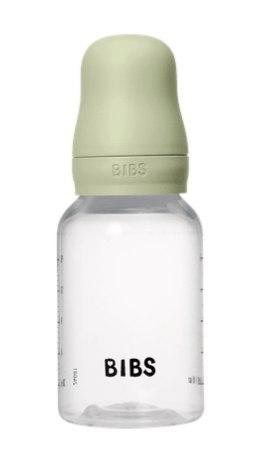BIBS BUTELKA PLASTIC PP ze smoczkiem antykolkowym z kauczuku naturalnego, pojemność 150 ml, SAGE BIBS BUTELKA PLASTIC PP ze smoczkiem antykolkowym z kauczuku naturalnego, pojemność 150 ml, SAGE